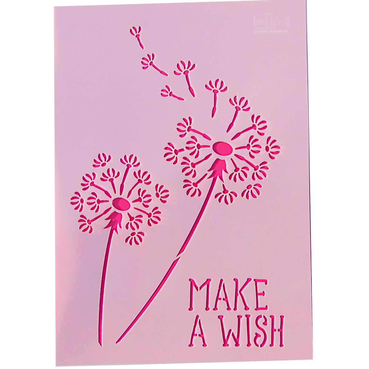 Stencil Pusteblume